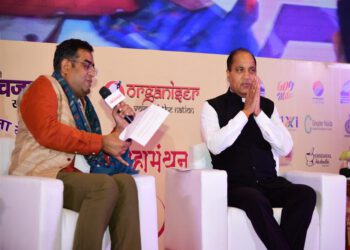 CM participates in media Conclave ‘Baat Bharat Ki’ at New Delhi