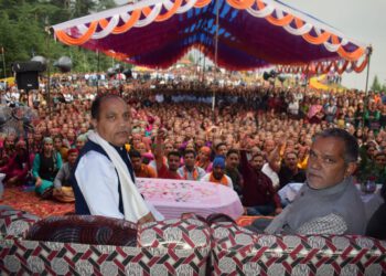 Chief Minister inaugurates and lays foundation stones of developmental projects worth Rs. 14.09 crore in Chhatri