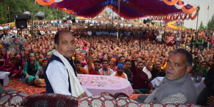 Chief Minister inaugurates and lays foundation stones of developmental projects worth Rs. 14.09 crore in Chhatri