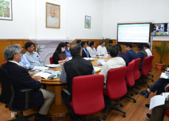 Chief Secretary reviews NH and NHAI on going projects in the state
