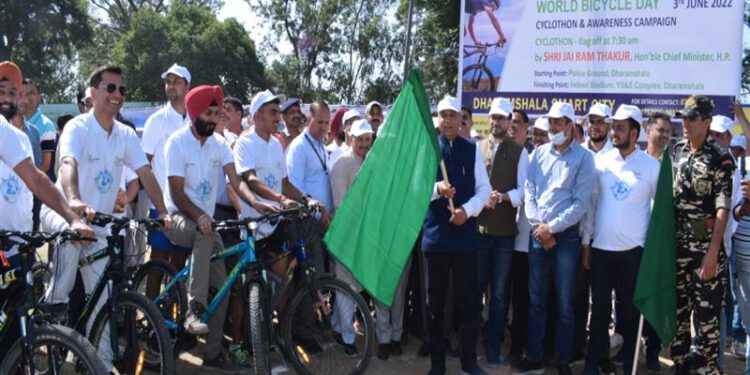 CM flags off Cyclothon and Awareness Campaign Rally