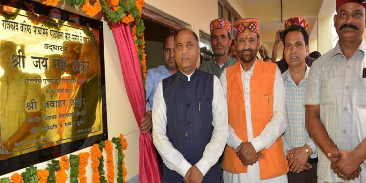 Dev Shri Ganpati Mandir Bhatwari and Dev Shri Laxmi Narayan Mandir Kot Khamaradha to be developed from a tourism point of view: Jai Ram Thakur