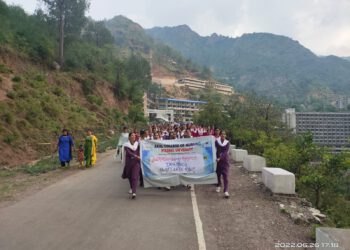 Eternal University students hold massive anti-drug rally