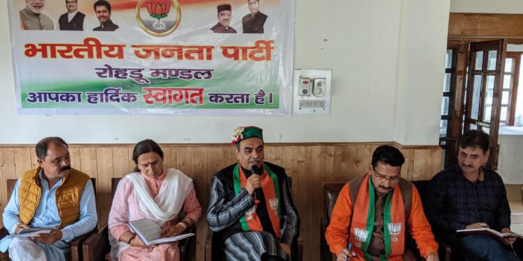 Jairam Government has given quality roads to rohru : Tandon