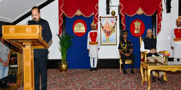 Dr. S.S. Guleria took oath as State Information Commissioner