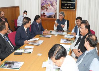 Chief Secretary holds meeting with NABARD Chairman