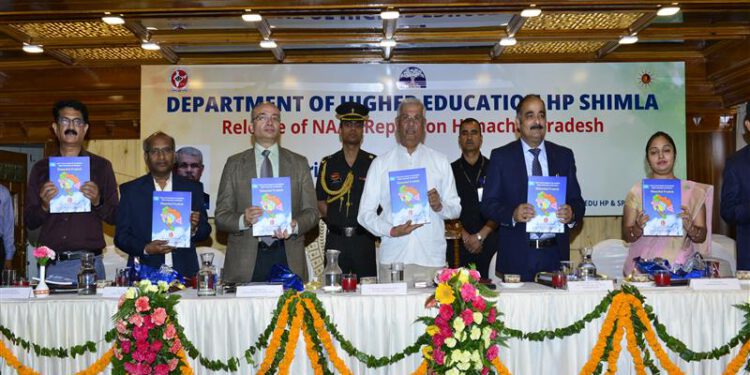 Governor releases NAAC Report