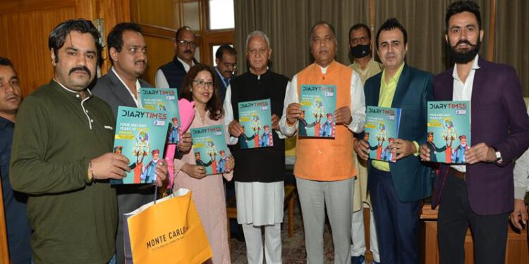 CM releases magazine Diary Times