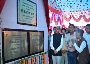 CM inaugurates and lays foundation stone for developmental projects worth Rs. 59.26 crore in Seraj AC of Mandi district