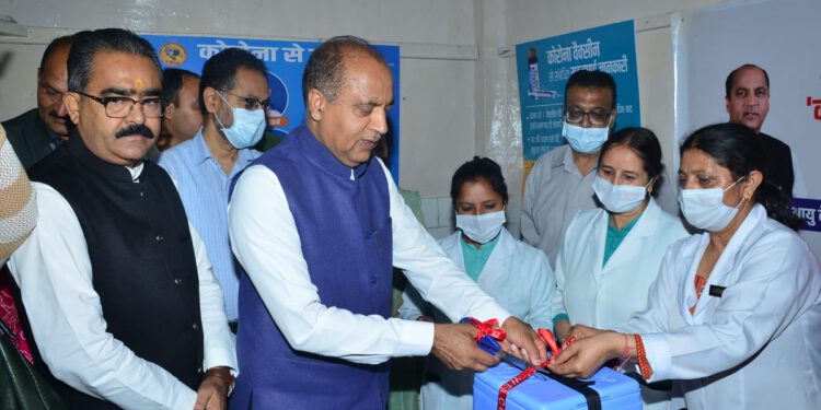 CM launches Covid-19 Vaccination Amrit Mahotsav campaign