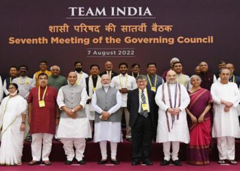 Chief Minister attends the Governing Council meeting of Niti Aayog at New Delhi