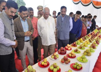 Governor inaugurates Apple Fair