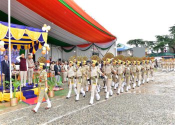 CM presides over State Level Independence Day function at Sarahan in Sirmour district