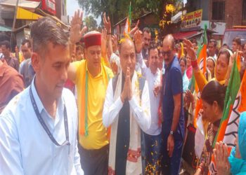 Chief Minister dedicates and lays foundation stones of developmental projects worth Rs. 77.66 crores for Shahpur constituency in Kangra District