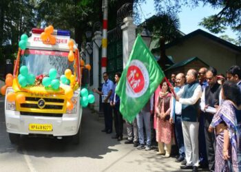 Chief Minister flags off 30 new ambulances