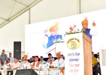 CM inaugurates and lays foundation stones of 9 developmental projects amounting to Rs. 51.08 crore i