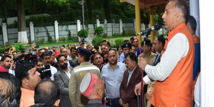 Delegation of Shimla Rural constituency thanks Chief Minister for SDM Office at Sunni