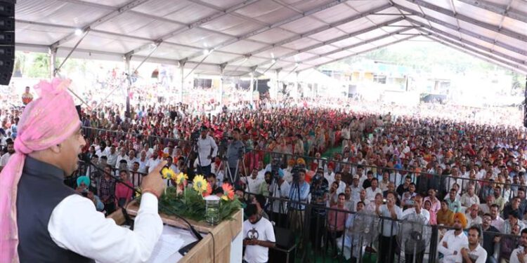 CM presides over 75 years of establishment of Progressive Himachal in Nalagarh