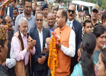 CM inaugurates and lays foundation stone of development projects worth Rs. 167 crore in Seraj constituency of Mandi district