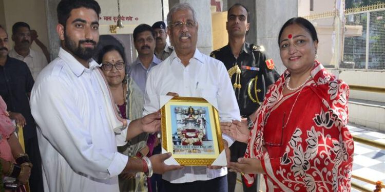 Governor visits AIIMS at Kothipura in Bilaspur district