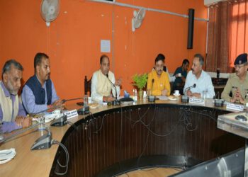 CM reviews arrangements for PM visit at Bilaspur
