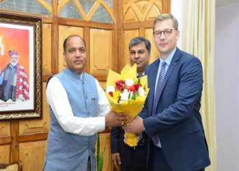 Chief Minister meets the top management of Indian and German Defence Manufacturing Companies