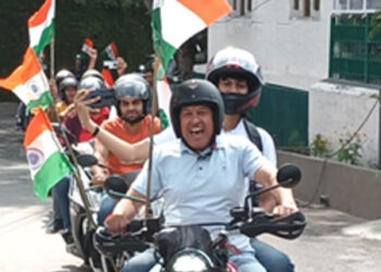 Bike Tiranga Yatra Held  at Rajhana, Shimla