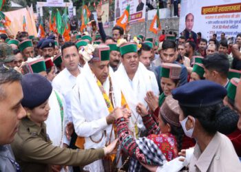 CM inaugurates and lays foundation stone of 23 developmental projects worth Rs. 62 crore for Kinnaur