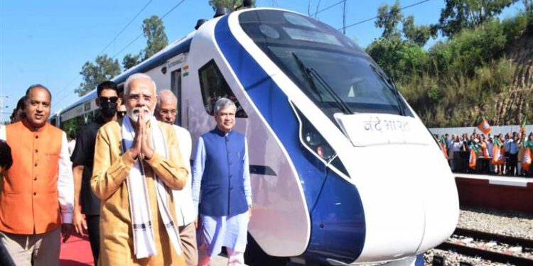 Prime Minister Narendra Modi lays foundation stone of Bulk Drug Park, inaugurates IIIT and flags off