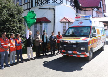 Governor flags off basic life support ambulance