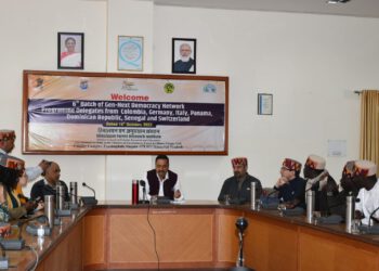 A team of Gen-Next Democracy Network Programme Delegates visits Himalayan Forest Research Institute, Shimla