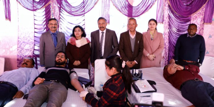 Audit Week 2022: Offices of IA&AD organizes Blood Donation Camp