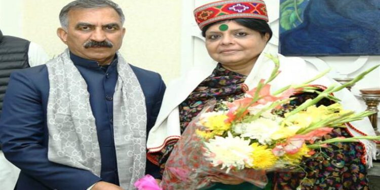 Chief Minister calls on Deepa Das Munshi at Delhi