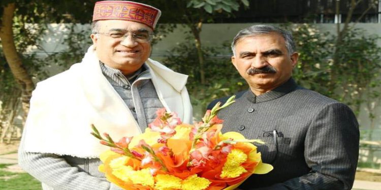 Chief Minister calls on Ajay Makan at New Delhi