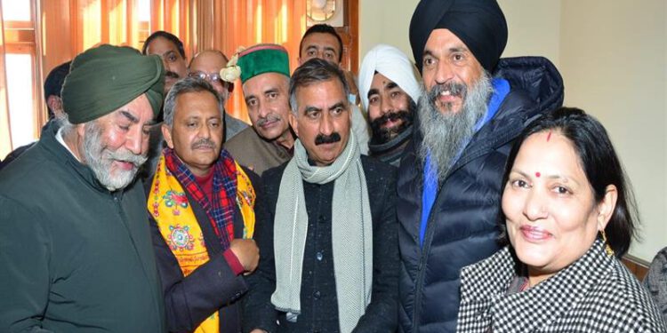 Sarbjeet Singh Bobby calls on Chief Minister