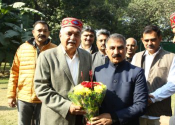 CM calls on Bhupinder Singh Hooda at New Delhi