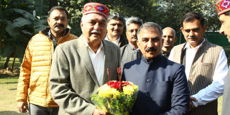 CM calls on Bhupinder Singh Hooda at New Delhi