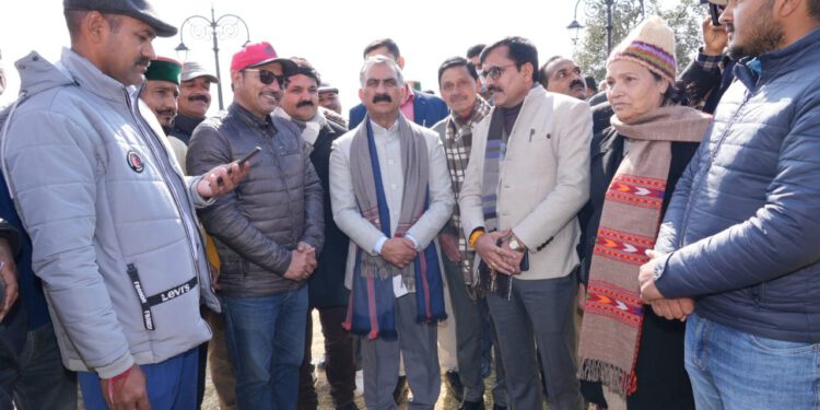 Chief Minister releases song composed by Ravinder Thakur