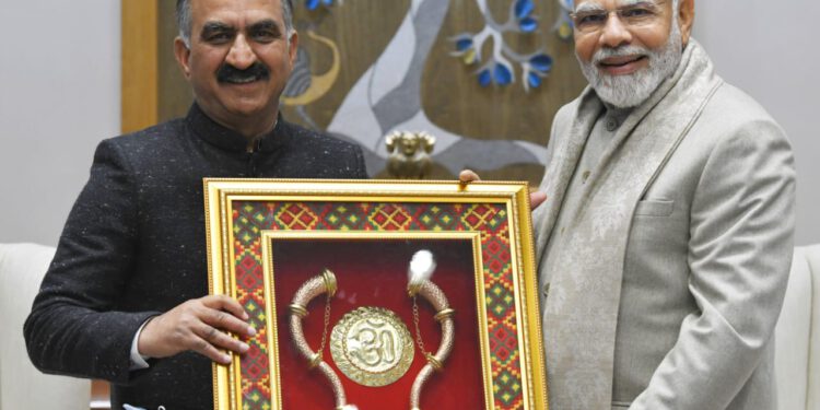 Thakur Sukhvinder Singh Sukhu calls on Prime Minister