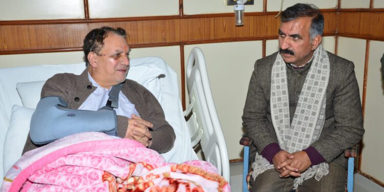 CM asks well-being of Former Minister