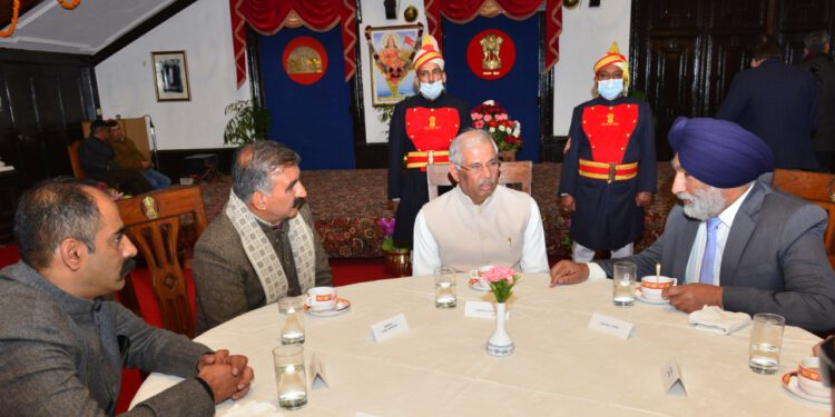 At Home at Raj Bhawan