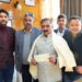 Sh. Ashok Sharma of PRJ traders , Dhalli Shimla presented a cheque of Rs. 1,00,000 to Chief Minister Thakur Sukhvinder Singh Sukhu towards Mukhyamantri Sukh-Ashrya Sahayata Kosh
