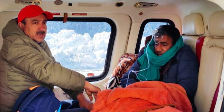 CM exemplifies another humanitarian gesture • Got a patient airlifted from Killar