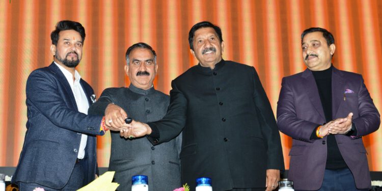 24×7 services of DD Himachal launched Sought cooperation of Anurag Thakur for State’s share in CSS’s