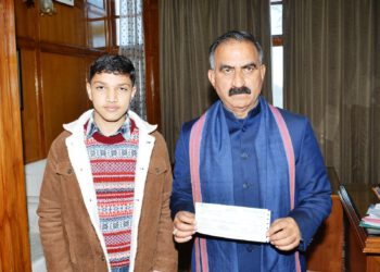CM praises benevolence of Shashank