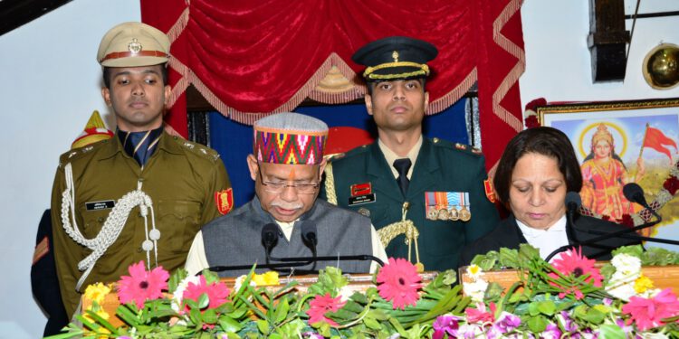 Shiv Pratap Shukla sworn in as Governor of Himachal Pradesh