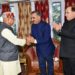 Chief Minister greets Governor on assuming office