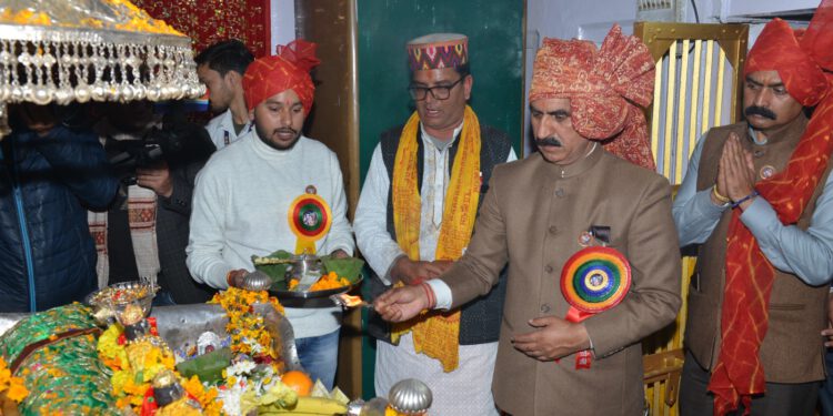 CM inaugurates world famous International Shivratri Mahotsav Mandi