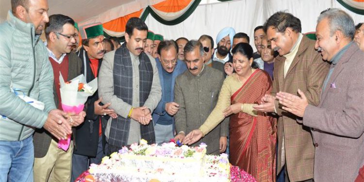 CM celebrates birthday with inmates of Balika Ashram