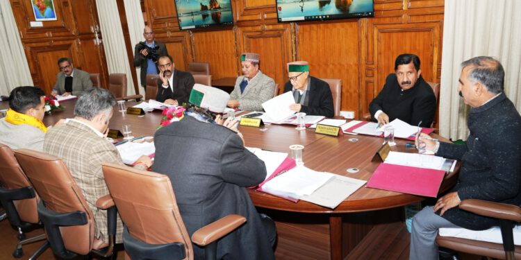 H.P Cabinet decisions